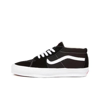 Zapatos de Hombre OG Sk8-Mid LX 'Negro Blanco' VN0A4BVCBA2