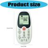 Air Conditioning Remote Replacement Remote Control Suitable for Ensuring Long Lasting Performances and Compatibility