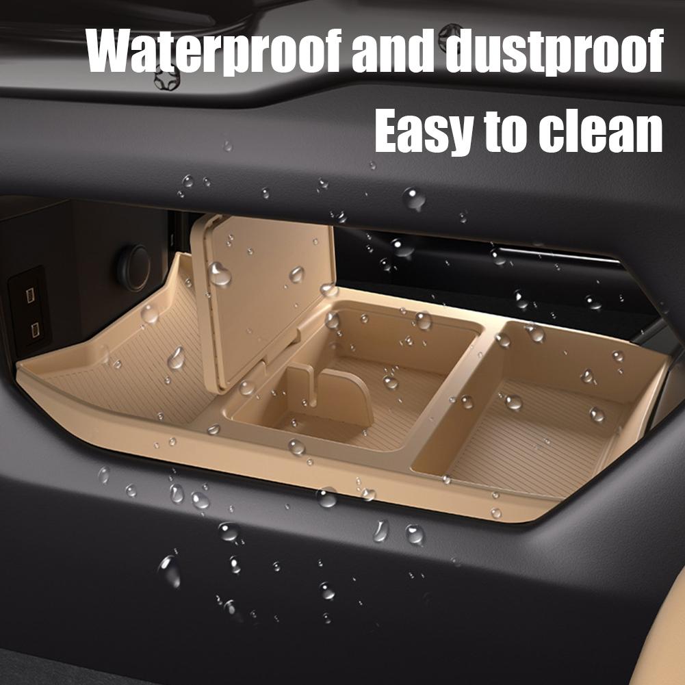 Car Central Control Lower Storage Box For Jetour Traveler T2 2023-2025 Center Console Sunglasses Phone Keys Storage Box
