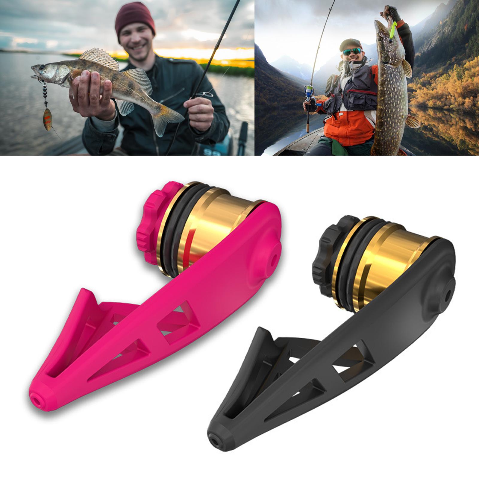 Nodatore per Filo da Pesca Accessori per Nodo Bobina da Pesca Attrezzi da Pesca Macchina Avvolgifilo per Nodi da Pesca Tackle Ottimo Per la Pesca nero
