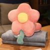 Double-Sided Hand Warmer Pillow Super Soft Keep Warm Flower Office Nap Pillow Cartoon Hand Hold Flower Pillow Stuffed Men Women