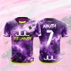 Summer Woman Unisex Style's 90 Minutes MM9 JUL Football T-shirt Outdoor Sports Quick-drying Fitness Training Jersey Short Sleeve Unisex Style