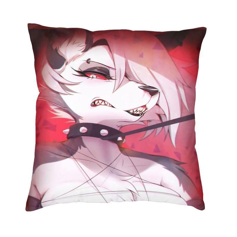 

Helluva Black Comedy Web Movie Square Pillowcover Decoration Stolas Buddy Cover Throw Pillow Living Room Doublesided Printing 30x30cm 12x12in