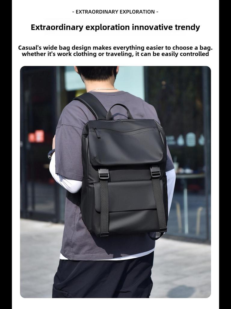 Men's Lightweight Fashion Backpack: High-End, Waterproof, Casual Women's Style, Travel & Computer Ready