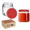 KADAX 10x Glas 200ml + Deckel Fi66 für Konserven Marmelade