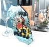 Embossed Pirate Skull  Decors Wall Door Hanging Decoration Epoxy Resin Moulds
