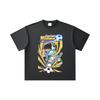 260 GSM Double Yarn 32 Count 100% Cotton Captain Tsubasa V1 Print Unisex Heavy Cotton T Shirt