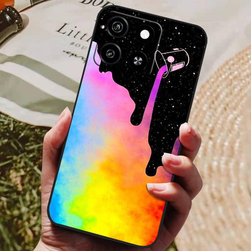 Für ZTE Blade A35 Hülle BladeA35 BladeA55 Luxus Bemaltes Handy Silikon Rückseite Für ZTE Blade A55 Hüllen Schutzhülle Capas