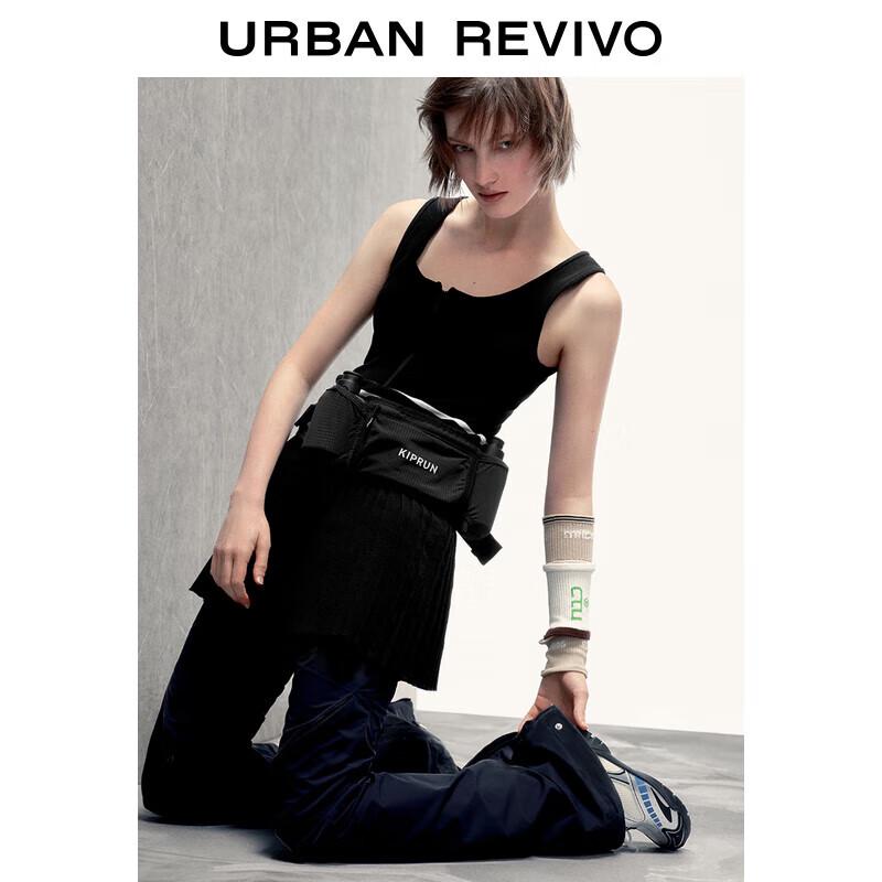 

UR Women s Casual Sporty Pleated Knit Mini Dress M