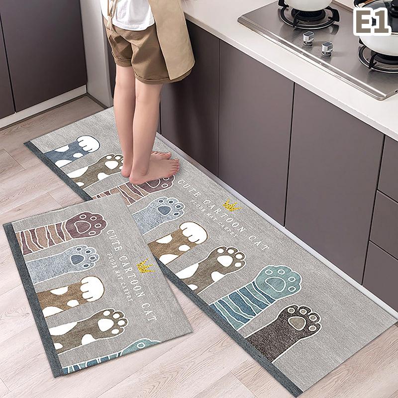 

Кухонный коврик в скандинавском стиле, напольный ковер, домашний ковер, длинный полосатый дверной коврик