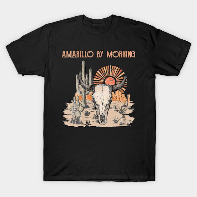 

Men Black Print T-shirt Damn Strait Cactus Amarillo By Morning Cowgirl Horse Retro T-Shirt No-Cut Transfer Paper Print Cotton Tshirt S чорний