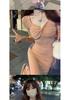 2024 Autumn/Winter French Waist-Cinching Hepburn Style Long-Sleeved Slimming Base Layer