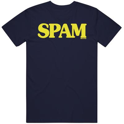 Spam Logo Vintage Label Poster Worn Look T Shirt