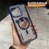 Slim PC Phone Case With Hidden Kickstand Lens Protector IPhone 12 To 16 Pro Max Magnetic Compatible