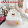 Children Little Bear Backpack Zipper Design Adjustable Shoulder Straps Schoolbag