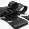 Barber Hair Scissor Bag Clips Comb Case Hairdressing Barber Holster Bags Holder Tool Salon Waist Pack Belt Pu Leather Bag