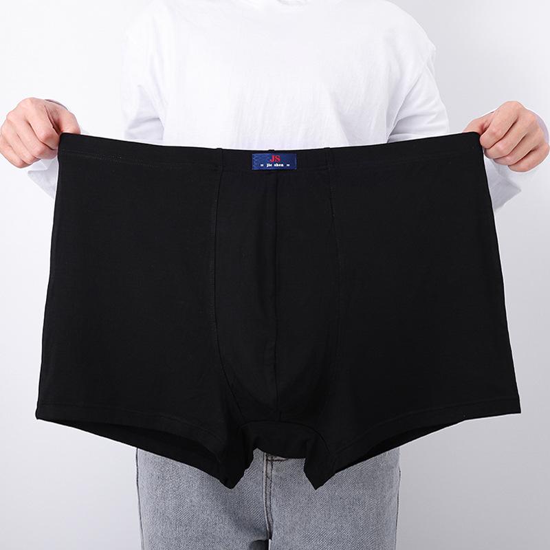 1 Pieces Big Size Men's Underwear Panties Boxer Briefs Modal Underpants Boy Undies Undershorts Solid Color Knickers L XL 2XL 3XL 4XL 5XL 6XL