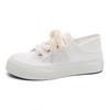 Wheat Ear Canvas Shoes Women's New Versatile Platform Two Wear One Pedal Women's Shoes White Shoes Casual Board Shoes Women