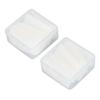 80PCS Self Adhesive Eyelash Strips Strong Hold   Lasting Waterproof Reusable Replacement Lash Glue Strip