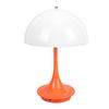 Pilz-Tischleuchte 3 Farbtemperaturen Stufenlos Dimmbar Touch-Steuerung Wiederaufladbar Mid-Century Modern Lampe für