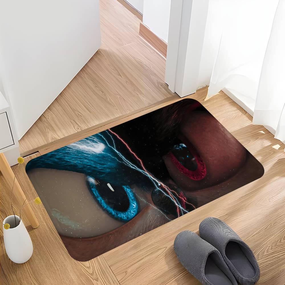S-Sonics Game Cartoon Floor Mat Cheaper Anti-slip Modern Living Room Balcony Printed Bedside Mats