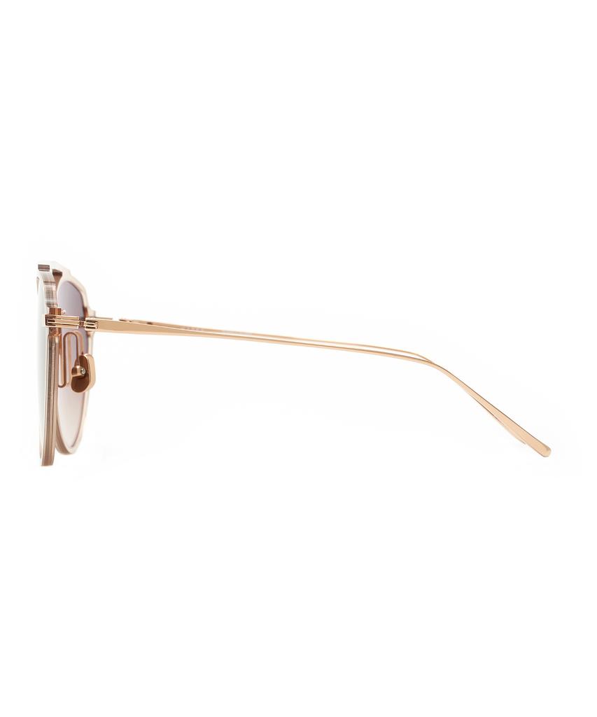 Maseuka Free2_Onda 03Br Free2 Onda Brown Clear/Rose Gold