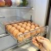 Transparent Egg Holder Double Layer Egg Container Creative Egg Storage Box  Food Preservation