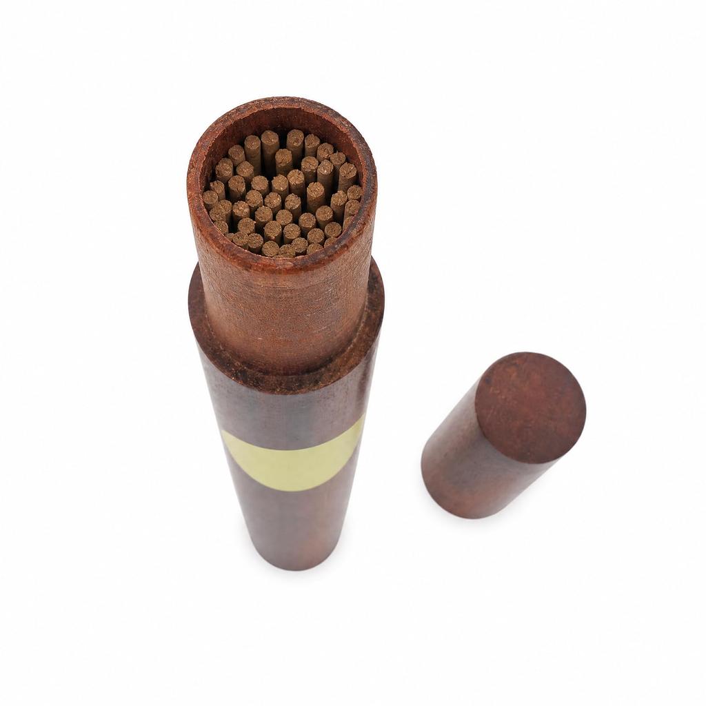 DONORISHA Wooden Incense Holder Set with Sandalwood & Osmanthus Japanese Style Ash Catching Stand Gift