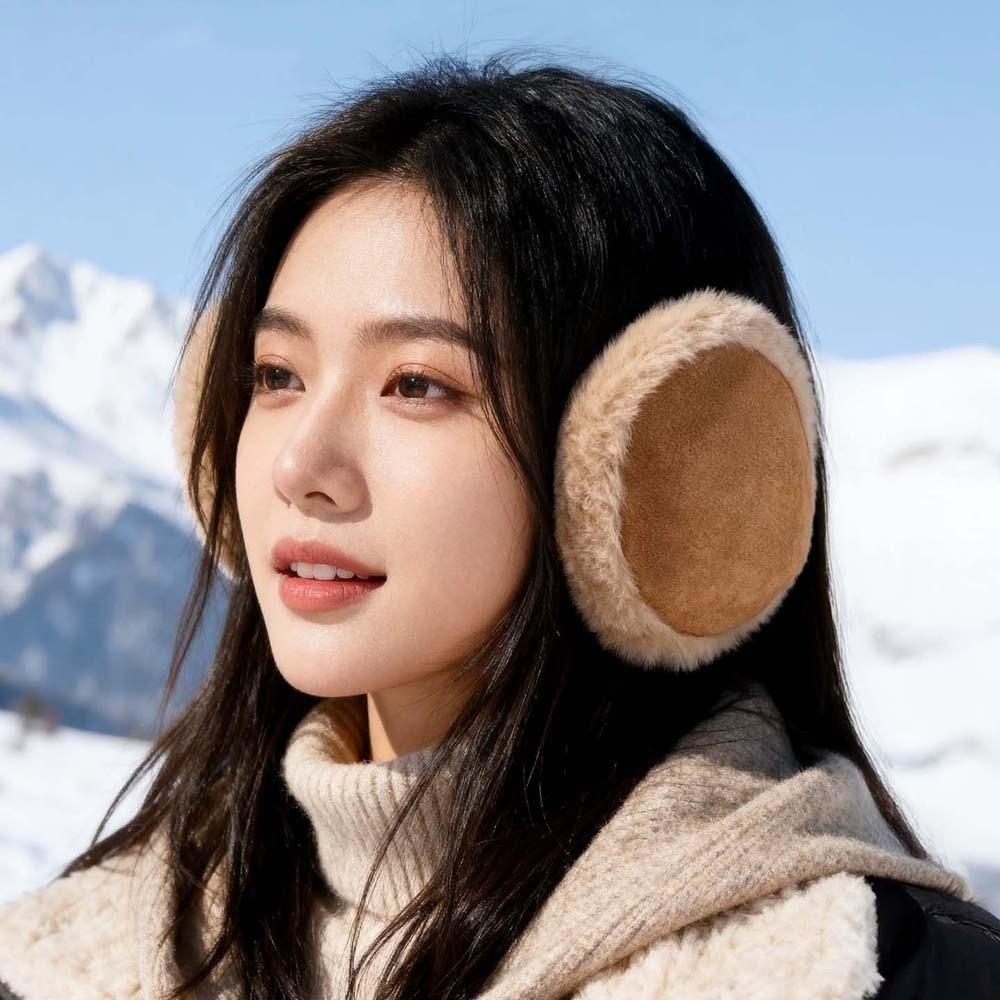 Windproof Ear Warmers Thickened Thermal Ear Covers Plush Ear Warmers Winter Earmuffs  Skiing