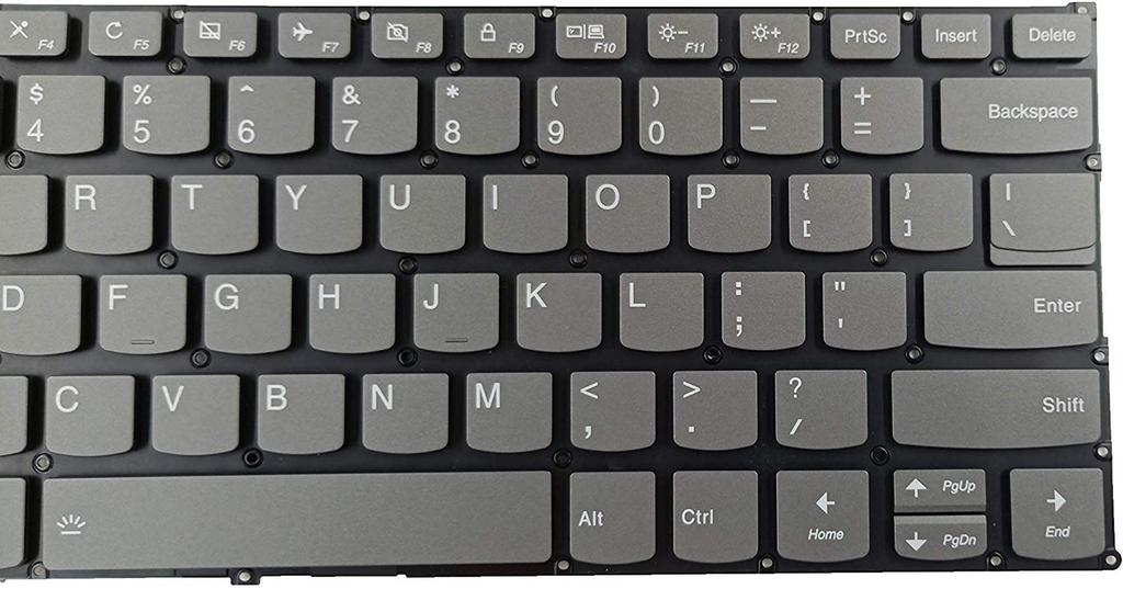 KBR Ersatz-Tastatur mit Hintergrundbeleuchtung für Laptops der Yoga Flex-Serie, kompatibel mit US-Layout 730-13IKB 730-13IWL 730-15IKB 730-15IWL