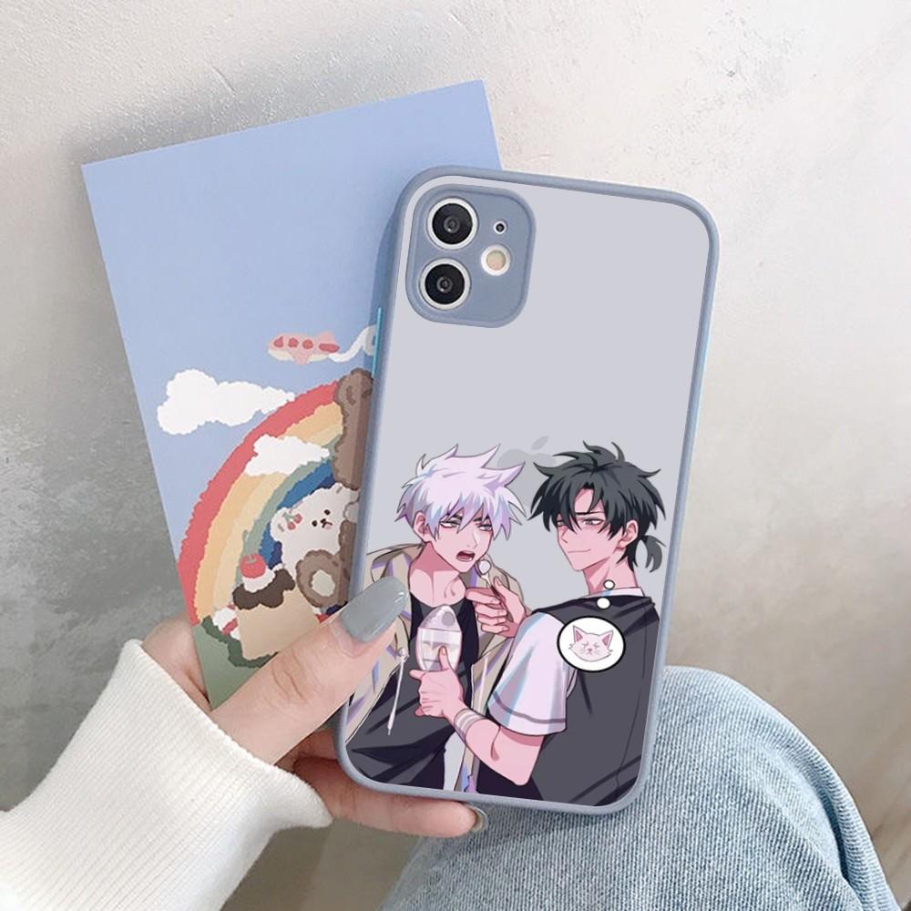Anime Link Click Time Agent Phone Case for iPhone 14 11 12 13 Mini Pro Max 8 7 Plus X XR XS MAX Translucent Matte Cover