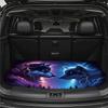 1Pcs Thunder & Wolf Car Trunk Mat with Anti Slip Cargo Liner Waterproof Rear Storage Protector Floor Mat for SUV Sedan Vehicle I