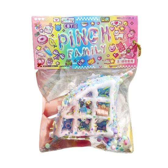 Waffle Squeeze Toy Slow Rebound Stress Relief Bunny Dessert Cat Paw Squishes Sensory Fidget Pinch Toy Kids Adults Birthday Gift