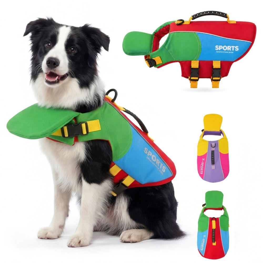 Waterproof Dog Swimming Vest Tear Resistant Pet Flotation Vest Dog Buoyancy Vest Outdoor Water