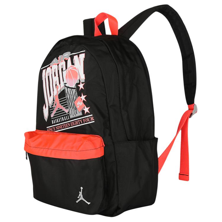 Jordan Fashion Sports Casual Backpack Unisex Backpack Black JD2533087AD-001