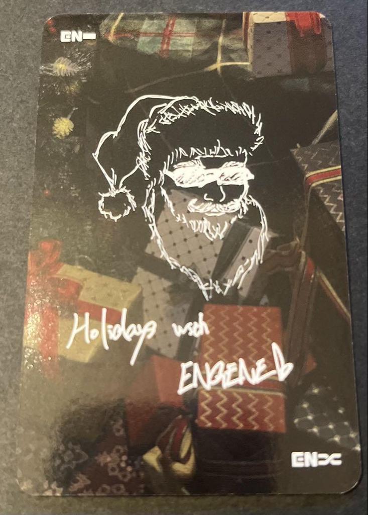 [USED] ENHYPEN Niki KBS Song Festival Sanok Trading Card