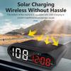 Car Solar Head Up Display GPS+ Digital Car Speedometer Intelligent Light Sensing HUD KM/H Display Electronics Accessories