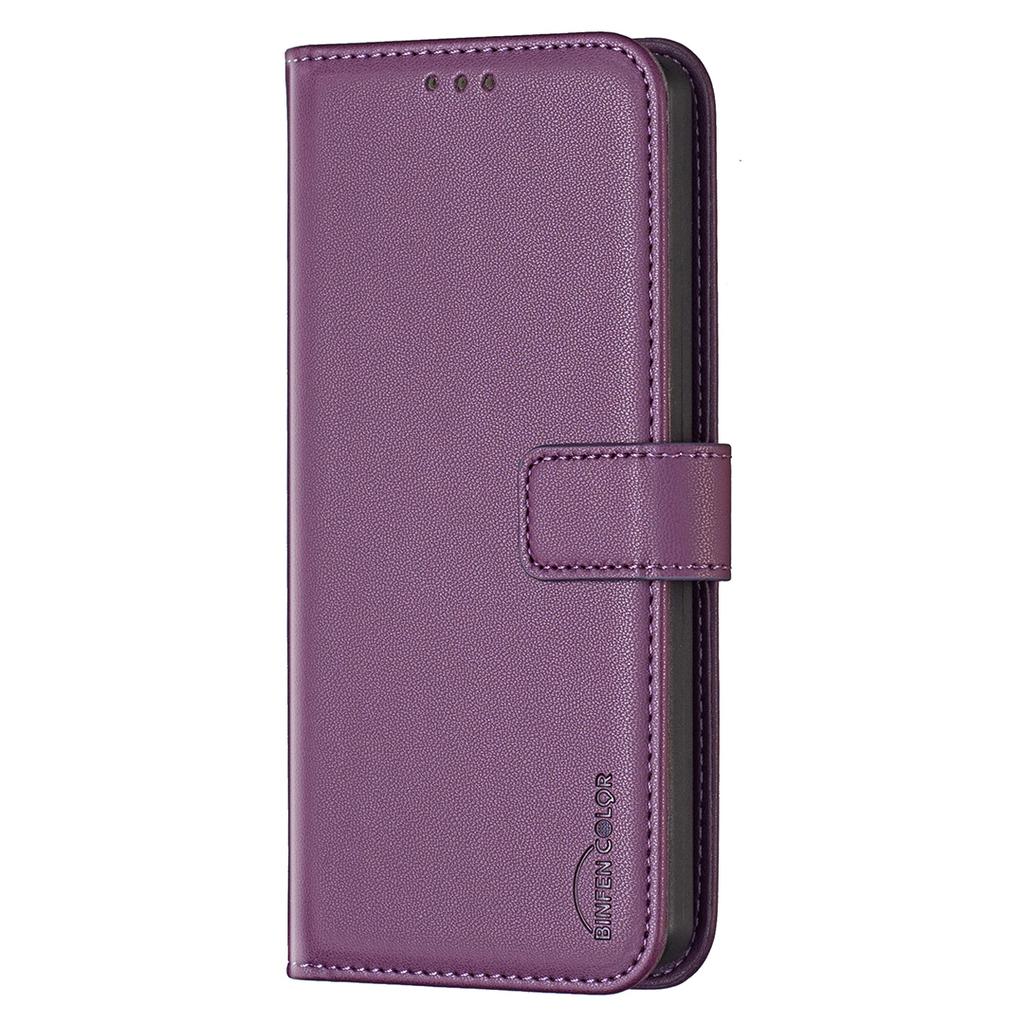 BINFEN COLOR BF17 Für Realme Note 60/Note 60x 4G/C63 4G/C61 4G Hülle Brieftasche Folio Klapp Leder Handyhülle