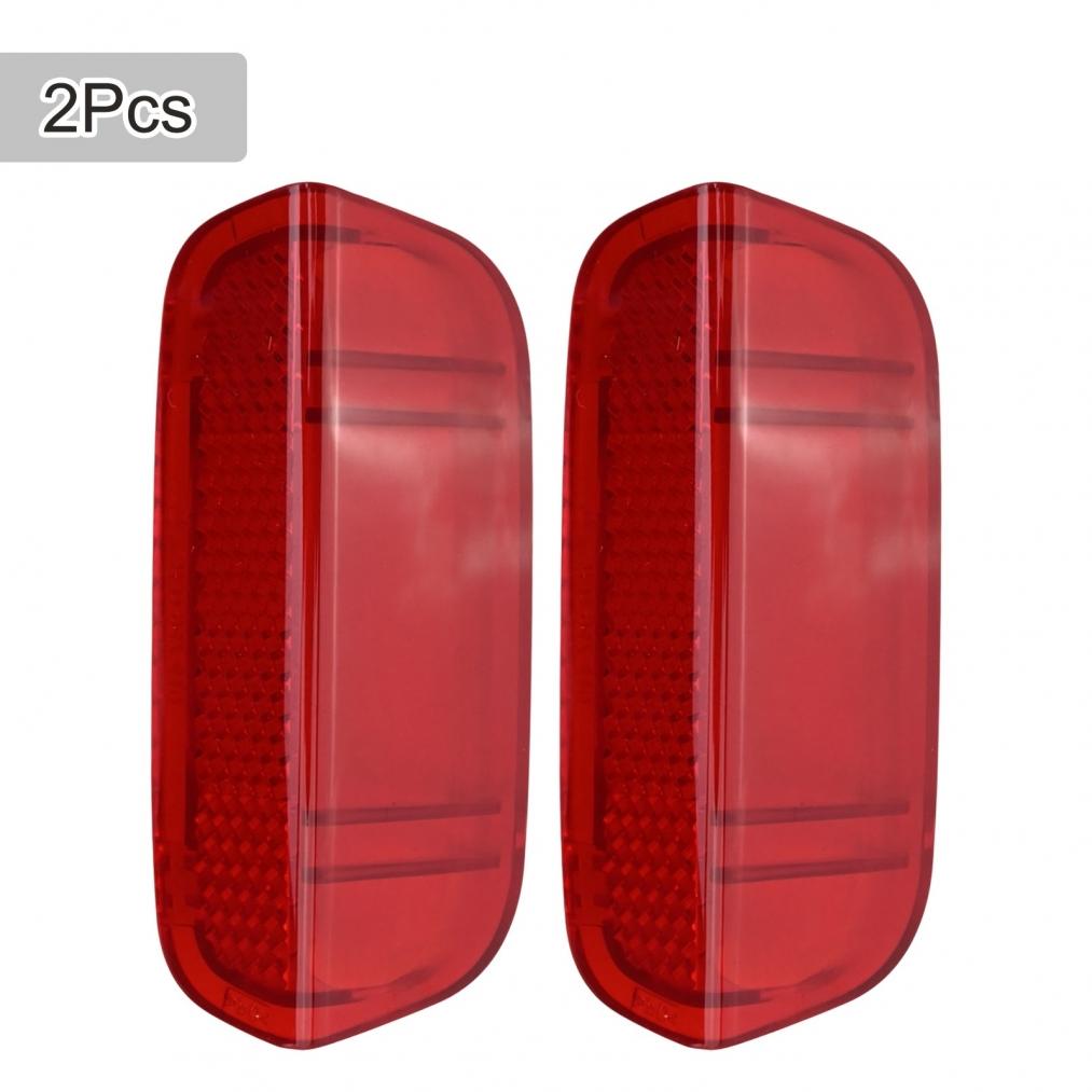 Red Door Panel Light Reflector for For Passat For Jetta 2x Replacement