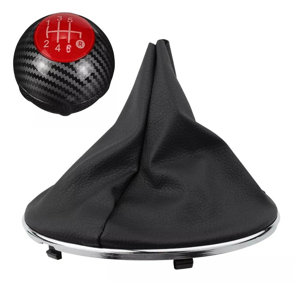 Car Interior Customization Gear Shift Knob Shift Gear Sleeve For Fiat 500C Luxury Design Stylish Interior Upgrade