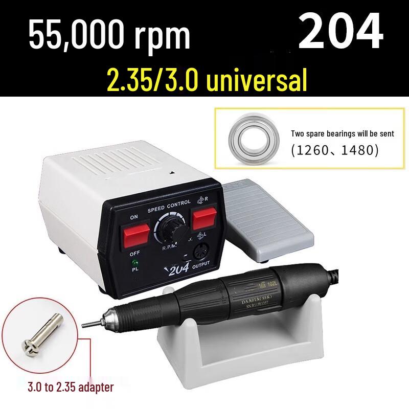 Bairuichuan High-Speed Mini Electric Engraving & Polishing Machine CN Plug (adapter Included)