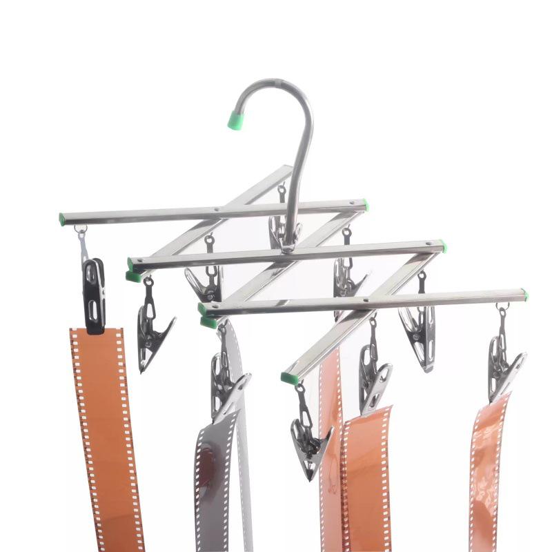 10-Clip Film Drying Rack for Darkroom - Compatible with 135/120/4x5 Formats