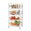 ZISIZ 5-Tier Kitchen Pull-Out Storage Cart