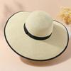 Boho 1pc Ladies Beach Shade All Stylish Summer Beach Straw Hat for Beach Party Outdoor Activities Boho Valentine's Day,Beach
