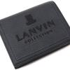 Lanvin Collection Luluve Perse Bifold Wallet 65-6451 Women's Black