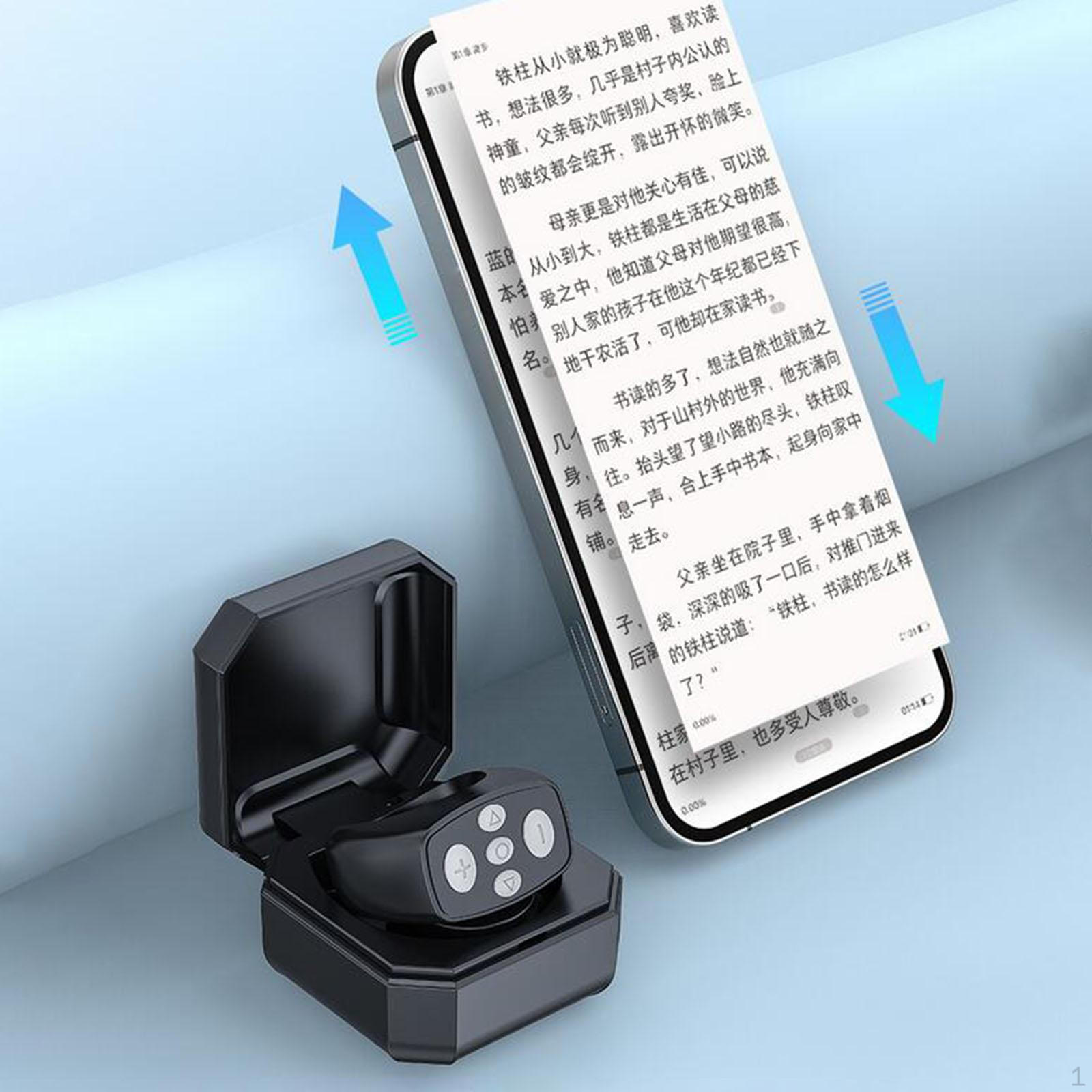 

Remote Control Ring Controller Portable Camera Shutter Phone for чорний