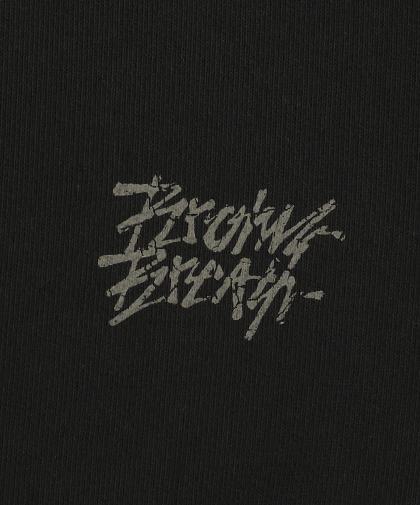 Brownbreath Crush Tag Dirty Hood Zip Up - Black