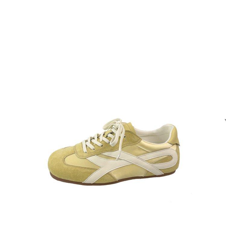 Height Increase 4cm Retro Moral Training Shoes Women's 2025 Spring and Autumn Models Versatile Popular Sports and Leisure Board Shoes Soft-soled Forr