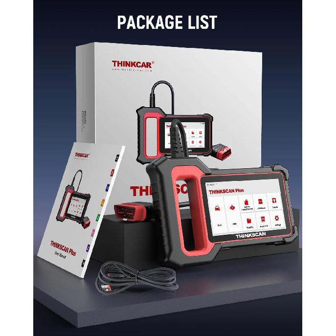 Thinkscan Plus S7/S6/S5/S4 Diagnostic Tools Diagnose 7 System 5 Reset Free Lifetime Autotools Car Obd2 Scanner Code Reader Tools