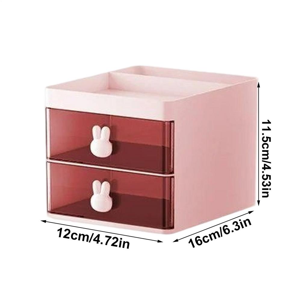 

Pen Holder for Desk Desktop Makeup Stand Multi-Functional Desk Organizer for Bathroom Home Kitchen Classroom Makeup Station розовый